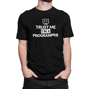 DUDEME Trust Me Im a Programmer Half