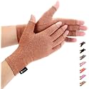 Duerer Arthritis Gloves Women Men, Carpal Tunnel, Rheumatiod, Tendonitis, Fingerless Hand Thumb Compression Gloves
