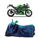 DUFFEL-Two Wheeler Bike Cover Compatible for Kawas