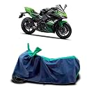 DUFFEL-Two Wheeler Bike Cover Compatible for Kawas