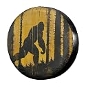 Dujiea Yellow Wild Man Passes Spare Tire Cover, Universal Wheel Tire Cover Waterproof Dust-Proof Tire Protectors for Trailer Rv SUV Truck Camper and Many Vehicle 14 15 16 17 Inch