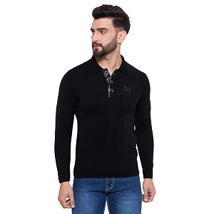 Duke Mens Acrylic Blend Casual Pullover Sweater