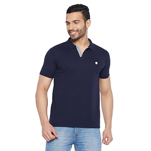 Duke Mens Solid Slim Fit T-Shirt