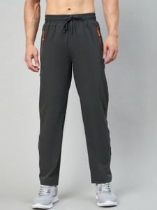 DUKE Printed Men Grey Track Pants