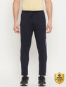 DUKE Solid Men Blue Track Pants