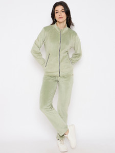 duke solid women track suit