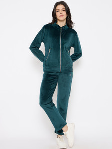 duke solid women track suit