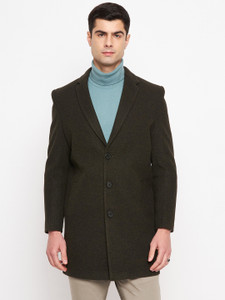 duke wool blend solid coat