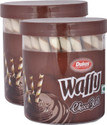 Dukes WAFFY CHOCO WAFER ROLLS 250 GRAM COMBO( 250 GRAM X 2) Wafer Rolls (2 x 250 g)