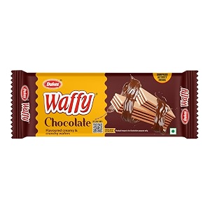 dukes waffy - chocolate flavoured creamy amp crunchy wafers 6055 grams