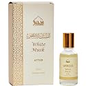 Dukhni White Musk Attar Oil | Arabic Perfume Oils For Men And Women | 30Ml Pure Musky Ittar Roll On Perfume, Alcohol Free Mild Scent | Eid, Ramadan, Umrah Gifts &amp; Hampers, Vegan Islamic Fragrances