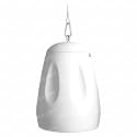 DULCET DC-PS30X 30W White Pendant Outdoor Speaker Water & Dust Resistant Wall Mount Speaker & Dual Input Support for 8 Ohm & 100V Line Ideal for Homes, Cafés, Retail & Commercial use