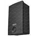 DULCET DC-WS20X 20W 2-Way Black Outdoor Water &amp; Dust Resistant Wired Wall Mount Speaker with Inbuilt Tweeter &amp; Dual Input Support for 8 Ohm &amp; 100V Line Ideal for Homes, Cafés, Retail &amp; Commercial use
