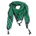 Classic Multicolor Army Military Head Scarf, Shemagh Arabian Palestine Arafat Keffiyeh Ghutra Ghaza Rafah, Face and Neck Scarf for Men &amp; Women in Summer Winter Cotton Desert scarves (46x46 Inch)