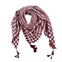 Classic Multicolor Army Military Head Scarf, Shemagh Arabian Palestine Arafat Keffiyeh Ghutra Ghaza Rafah, Face and Neck Scarf for Men &amp; Women in Summer Winter Cotton Desert scarves (46x46 Inch)