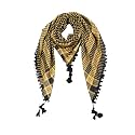 Classic Multicolor Army Military Head Scarf, Shemagh Arabian Palestine Arafat Keffiyeh Ghutra Ghaza Rafah, Face and Neck Scarf for Men &amp; Women in Summer Winter Cotton Desert scarves (46x46 Inch)