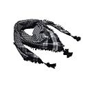 Classic Multicolor Army Military Head Scarf, Shemagh Arabian Palestine Arafat Keffiyeh Ghutra Ghaza Rafah, Face and Neck Scarf for Men &amp; Women in Summer Winter Cotton Desert scarves (46x46 Inch)