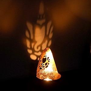 duli decorative table top handcrafted ganesha votive tealight candle holder for home decoration ideal for diwali wedding thanksgiving party festival decoration blackganeshvotive-big