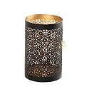 DULI Divine Shadow Fancy Tea Light Holder in Metal Tea Light (5x3 Inches) for Home Décor Diwali Decoration Antique Look Tealight Votive Table Top Decor Wall Decor (Big Floral)