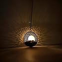 DULI Divine Shadow Fancy Tea Light Holder in Metal Tea Light (5x3 Inches) for Home Décor Diwali Decoration Antique Look Tealight Votive Table Top Decor Wall Decor (Big Floral)