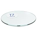 Dulles Glass 17" Round Glass Table Top, 3/8" Thick Clear Tempered Replacement Glass, Flat Polished Edge for Coffee, Dining, Patio Tables &amp; Furniture Protection