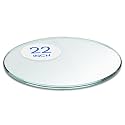 Dulles Glass 22" Round Glass Table Top, 3/8" Thick Clear Tempered Replacement Glass, Pencil Polished Edge for Coffee, Dining, Patio Tables & Furniture Protection
