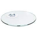 Dulles Glass 44 inch Round Glass Table Top - Tempered - 1/4" Thick Glass Surface, Safe Flat Polished, Multipurpose for Dining Table, Patio, Coffee and End Table
