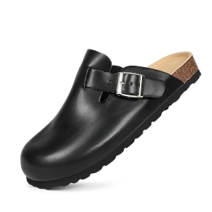 Dumalum Suede Clogs for Women Men