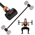 Dumbbell Barbell Converter Bar, Dual Locking, 200 Lbs Capacity