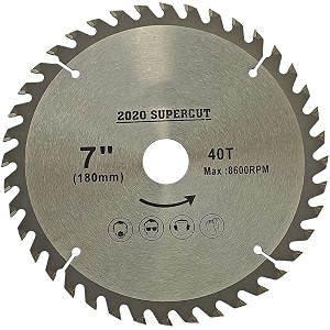 dumdaar diameter 7 inch 180 mm tct circular saw blade 40t cutting disc for plastic acrylic wood working