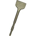 DUMDAAR SDS Max Shank Flat Spade Pointed Chisel for Demolition hammer Concrete Breaker Jack Hammer Tool bit for Tile Chipping/Wall Slotting/Scraping Masonry Brick (17X280X50 mm)