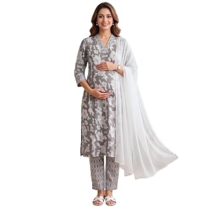 DUMMY SHAPE Maternity Dresses for Women Cotton