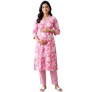 DUMMY SHAPE Maternity Dresses for Women Cotton