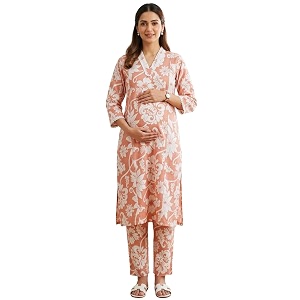 DUMMY SHAPE Maternity Dresses for Women Cotton