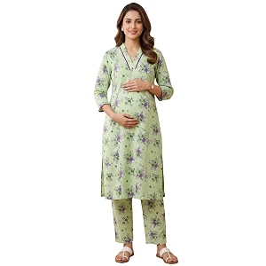 DUMMY SHAPE Maternity Dresses for Women Cotton