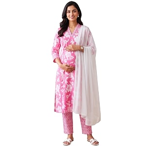DUMMY SHAPE Maternity Dresses for Women Cotton