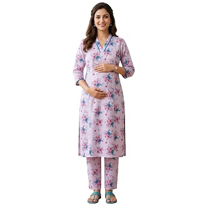 DUMMY SHAPE Maternity Dresses for Women Cotton