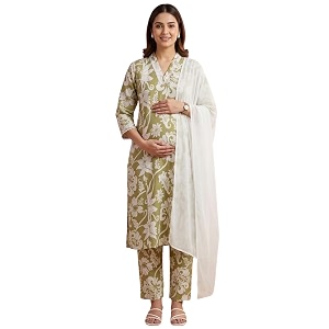 DUMMY SHAPE Maternity Dresses for Women Cotton