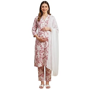 DUMMY SHAPE Maternity Dresses for Women Cotton