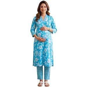 DUMMY SHAPE Maternity Dresses for Women Cotton