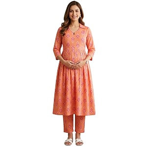 DUMMY SHAPE Maternity Dresses for Women Cotton