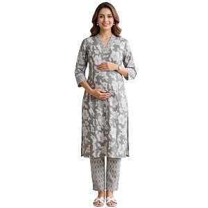 DUMMY SHAPE Maternity Dresses for Women Cotton