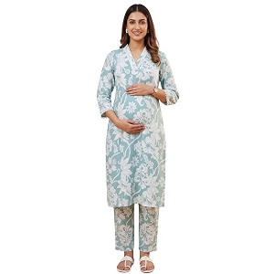 DUMMY SHAPE Maternity Dresses for Women Cotton