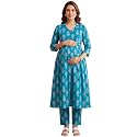 DUMMY SHAPE Maternity Dresses for Women Cotton