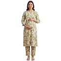 DUMMY SHAPE Maternity Dresses for Women Cotton