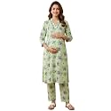 DUMMY SHAPE Maternity Dresses for Women Cotton