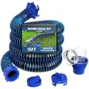 DUMPMAN RV Sewer Hose Kit, 15 Ft Sewage Hose