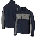 dunbrooke Men's Navy Tennessee Titans Zephyr Softshell Full-Zip Jacket