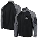 Dunbrooke Men's NFL Hurricane Raglan Full-Zip Windbreaker Jacket