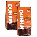 Dunkin' Caramel Me Crazy Ground Coffee, 11 Ounces (Pack of 2)